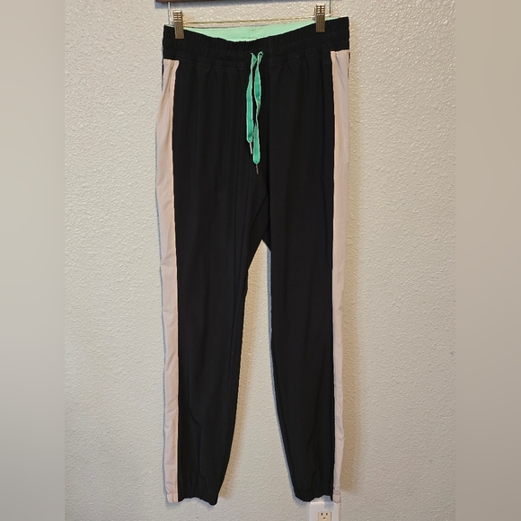Lululemon Work It Out Track PantBlack / Dune / Fresh Teal - Picture 4 of 7